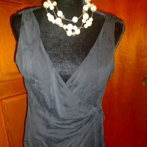 Black wrap Ralph Lauren Blouse